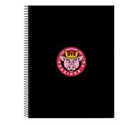 Safta Kings League Porcinos A4 120 Sheets Notebook