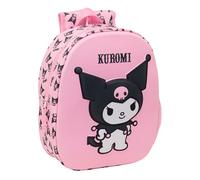 Safta Kuromi 3d Wheeled 17l 32x43x14 Cm Backpack