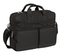 SAFTA | Laptop Sleeve 10 Inch Business Black Elegant Design - Water Resistant Laptop Sleeve Compatible with Ultrabooks, Tablets and Netbooks