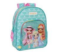 Safta M609 Monster High - Children's Backpack, Ideal for Children of Different Ages, Comfortable and Versatile, Quality and Resistance, 28 x 10 x 34 Unisex Children (Pack of 1), blue turquoise,