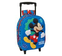 Safta Mickey Mouse 3d 8.91l Wheeled Backpack