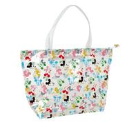 Safta MICKEY MOUSE BEACH - Shopping Bag, Women's Bag, Shopping Bag, Comfortable and Versatile, Quality and Resistance, 54 x 17 x 35 cm, Multi-Colour/Transparent, Multicoloured/Clear, Estándar, Casual