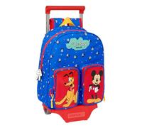 Safta Mickey Mouse Good Day Wheeled Backpack