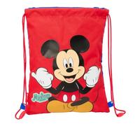 Safta MICKEY MOUSE GOOD DAY - Junior Flat Bag Backpack, Ideal for Children of Different Ages, Comfortable and Versatile, Quality and Resistance, 26 x 34 cm, blue, M, Casual