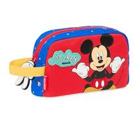 Safta MICKEY MOUSE GOOD DAY - Thermal Breakfast Holder, Thermo, Pencil Case, Quality and Maximum Resistance, Meal Holder, Recreation, 21.5 x 6.5 x 12 cm, blue, M, Casual