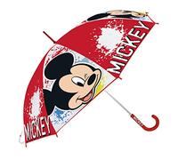 Safta Mickey Mouse Happy Smiles Manual Umbrella 460mm, Multicoloured, único