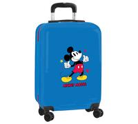 Safta Mickey Mouse Only One Cabin 20 Twin 40.1l 34.5x55x20 Cm Wheeled Backpack Blue