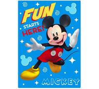 arlis Mickey Disney Fleece Blanket 100 x 140 cm (Mickey Disney Throw)