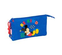 Safta Mickey Mouse Today 22x12x3 Cm Triple Pencil Case