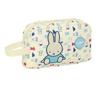 Safta MIFFY BUDDY - Thermal Breakfast Holder, Thermo, Pencil Case, Quality and Maximum Resistance, Meal Holder, Recreation, 21.5 x 6.5 x 12 cm, Pastel Beige, M, Casual
