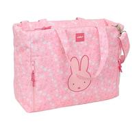 Safta MIFFY FLORES - Laptop Bag 14.1'' with Pocket, Backpack, Ideal for Children of Different Ages, Comfortable and Versatile, Quality and Resistance, 54 x 17 x 31 cm, Pink Stick, M, Casual