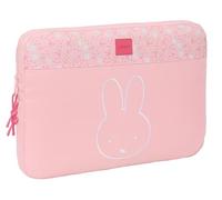 Safta MIFFY FLORES - Laptop Sleeve 15.6 Inches, Backpack, Ideal for Children of Different Ages, Comfortable and Versatile, Quality and Resistance, 39.5 x 3.5 x 27.5 cm, Pink Stick, M, Casual
