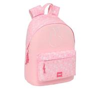 Safta MIFFY FLORES - Youth Backpack for Laptop 14.1 Inches, Ideal for Young People of Different Ages, Comfortable and Versatile, Quality and Resistance, 31 x 16 x 41 cm, Pink Stick, M, Casual