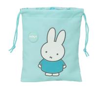 Safta Miffy Friends - Lunch Bag Lunch Bag, Pencil Case, Quality and Maximum Resistance, Meal Holder, Recreation, 20 x 25 cm, Baby Blue, M, Casual
