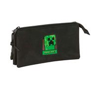 Safta Minecraft 22x12x3 Cm Triple Pencil Case