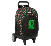 Safta Minecraft 33l 33x45x22 Cm Wheeled Backpack