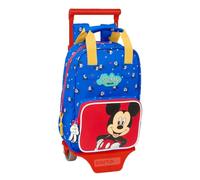 Safta Mini With Wheels Mickey Mouse Good Day Wheeled Backpack