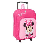 MINNIE MOUSE - Children's Backpack with Compact Trolley, Ideal for Children of Different Ages, Comfortable and Versatile, Quality and Resistance, 33 x 43 x 15 cm