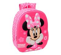 Safta Minnie Mouse 8.64l 27x33x10 Cm 3d Backpack