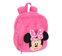 Safta MINNIE MOUSE - Nursery Backpack, Adaptable to Cart, Easy Cleaning, Ideal for Children of Different Ages, Comfortable and Versatile, Quality and Resistance, 22 x 10 x 27 cm, pink, M, Casual