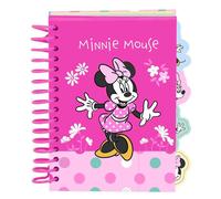 MINNIE MOUSE MINTY - Notepad A6, Notebook, Notebooks, Ideal for School Age Children, Comfortable and Versatile, Quality and Resistance, 10.5 x 14.8 cm