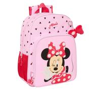 Safta MINNIE MOUSE NAIVE - Children's School Backpack, Children's Backpack, Adaptable to Trolley, Ideal for School Children, Comfortable and Versatile, Quality and Resistance, 33 x 14 x 42 cm, light