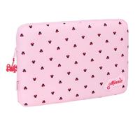 Safta MINNIE MOUSE NAIVE - Laptop Sleeve 15.6 Inches, Backpack, Ideal for Children of Different Ages, Comfortable and Versatile, Quality and Resistance, 39.5 x 3.5 x 27.5 cm, light pink, M, Casual