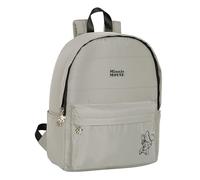 safta MINNIE TEEN SAND Laptop Backpack 14.1" Ideal for Teens of Different Ages Comfortable and Versatile Quality and Resilience 31 x 16 x 40 cm Stone Grey Stone Grey