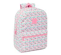 Safta MOOS Flores - Backpack for 15.6 Inch Laptop, Ideal for Different Ages, Comfortable and Versatile, Quality and Resistance, 32 x 14 x 43 cm, Multi-Coloured, multicoloured, Estándar, Casual