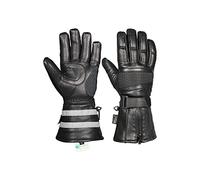 SAFTA Motorcycle Gloves, Cowhide Leather with Play Boy Foam Lining & Kevlar Reinforcement, Winter Thermal Fashion & Safety Gloves for Motorbike, ATV, Moto Racing.2XL (S- Size 7)