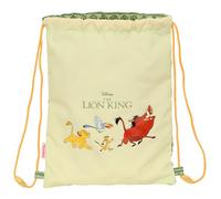 Safta MUFASA - Flat Junior Backpack, Ideal for Children of Different Ages, Comfortable and Versatile, Quality and Resistance, 26 x 34 cm, Green/Beige, Green - beige, Estándar, Casual