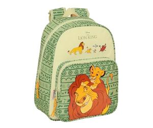 Safta MUFASA - Children's School Backpack, Ideal for Children of Different Ages, Comfortable and Versatile, Quality and Resistance, 27 x 10 x 33 cm, Green/Beige, Green - beige, Estándar, Casual