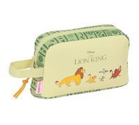 Safta Mufasa - Thermal Breakfast Holder, Thermo, Pencil Case, Quality and Maximum Resistance, Meal Holder, Recreation, 21.5 x 6.5 x 12 cm, Green/Beige