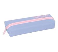 Safta MUNICH MELLOW - Rectangular Children's Pencil Case, Children's Pencil Case, Ideal for School-Age Children, Comfortable and Versatile, Quality and Resistance, 22 x 7 x 40 cm, Blue/Light Blue