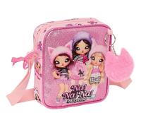 safta NANANA FABULOUS Small Shoulder Bag for Children, Children's Bag, Ideal for Children from 5 to 14 Years, Comfortable and Versatile, Quality and Strength, 16 x 4 x 18 cm, Pink, Estándar, Casual,