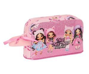 Safta NANANA Fabulous - Thermal Breakfast Holder, Thermo, Pencil Case, Quality and Maximum Resistance, Meal Holder, Recrea, 21.5 x 6.5 x 12 cm, Pink, Pink, Estándar, Casual