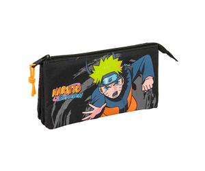 Safta Naruto 22x12x3 Cm Triple Pencil Case