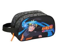 Safta NARUTO - Medium Children's School Toiletry Bag with Handle, Children's Toiletry Bag, Adaptable to Cart, Easy Cleaning, Comfortable and Versatile, Quality and Resistance, 26 x 12 x 15 cm,