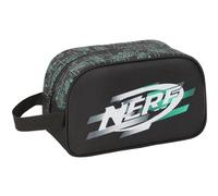 Safta NERF Game - Medium Children's School Toiletry Bag with Handle, Children's Toiletry Bag, Adaptable to Cart, Easy Cleaning, Comfortable and Versatile, Quality and Resistance, 26 x 12 x 15 cm,