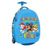 Safta Paw Patrol Friendship 27.7l 28x43x23 Cm Wheeled Backpack Blue