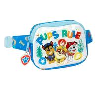 Safta PAW Patrol PUPS Rule - Children's Material, Ideal for Children, Comfortable and Versatile, Quality and Resistance, Blue, 14x4x11 cm, Fanny Pack