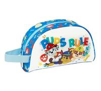PAW Patrol PUPS Rule - Children's Material, Ideal for Children, Comfortable and Versatile, Quality and Resistance, Blue, Estándar, Large Toiletry Bag