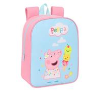 PEPPA PIG - Children's Backpack, Children's Backpack, School Backpack, Adaptable to Trolley, Ideal for Nursery, Comfortable and Versatile, Quality and Resistance, 22 x 10 x 27 cm