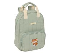 SAFTA PRE-SCHOOL ZORRITO - Children's Backpack, Adaptable with Handles, Recyclable Fabric, Ideal for Children of Different Ages, Comfortable and Versatile, Quality and Resistance, 20 x 8 x 28 cm