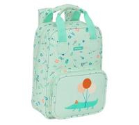 Safta PREESCOLAR FIESTA - Children's Backpack, Adaptable with Handles, Recyclable Fabric, Ideal for Children of Different Ages, Comfortable and Versatile, Quality and Resistance, 20 x 8 x 28 cm,