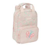 SAFTA PREESCOLAR MARIPOSA - Children's Backpack, Adaptable with Handles, Recyclable Fabric, Ideal for Children of Different Ages, Comfortable and Versatile, Quality and Resistance, 20 x 8 x 28 cm