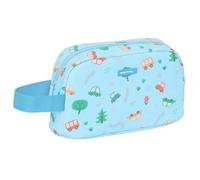 Safta Preschool Cars - Thermal Breakfast Holder, Thermo, Pencil Case, Quality and Maximum Resistance, Food Holder, Recreation, 21.5 x 6.5 x 12 cm, blue, M, Casual