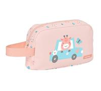 Safta Preschool Giraffe - Thermal Breakfast Holder, Thermo, Pencil Case, Quality and Maximum Resistance, Food Holder, Recreation, 21.5 x 6.5 x 12 cm, coral garden, M, Casual