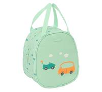 safta Preschool - Preschool Toiletry Bag - Adaptable to Pushchair - Ideal for Children from 5 to 14 Years - Comfortable and Versatile - Quality and Resilience - 19 x 14 x 22 cm, Green (sea Green),