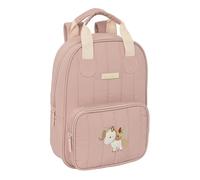 SAFTA PRESCHOOL UNICORN - Children's Backpack, Adaptable with Handles, Recyclable Fabric, Ideal for Children of Different Ages, Comfortable and Versatile, Quality and Resistance, 20 x 8 x 28 cm